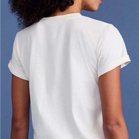 Francesca's Collections White “Never Lost A Tailgate” Tee - Picture 3 of 4